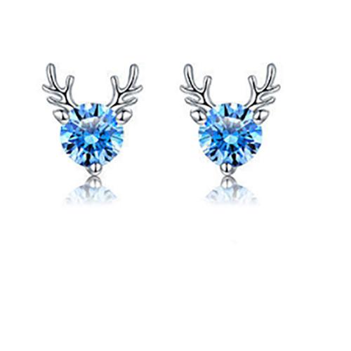 Brass Jewelry Set, plated, fashion jewelry & with rhinestone, more colors for choice, Sold By Pair
