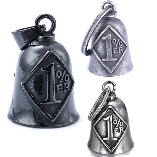 Stainless Steel Pendants, 304 Stainless Steel, Bell, plated, DIY, more colors for choice, 25x36mm, Sold By PC