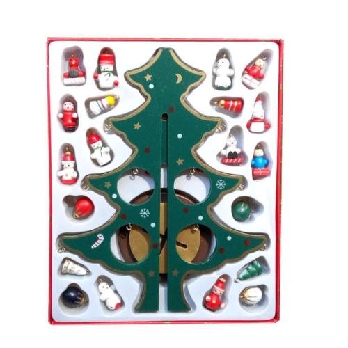 MDF Christmas Decoration Ornaments, Christmas Tree, handmade, DIY, more colors for choice, Sold By PC
