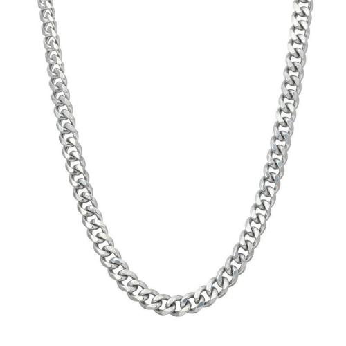 Titanium Steel Necklace Chain, different size for choice & for man, original color, Sold By PC