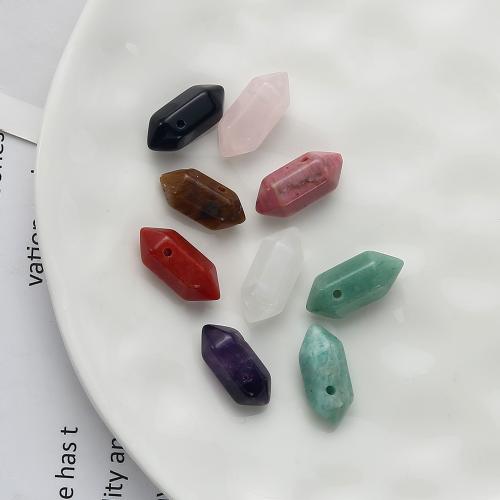 Gemstone Pendants Jewelry, DIY, more colors for choice, 8.01x8.03x19.10mm, Sold By PC