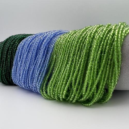 Bicone Crystal Beads, DIY, more colors for choice, 2*2MM, Length:37 cm, 100Strands/Lot, Sold By Lot