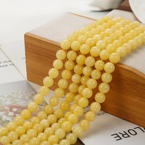 Natural Citrine Beads, DIY & different size for choice, yellow, Sold By Strand