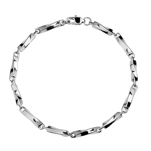 Titanium Steel Bracelet, Unisex & different styles for choice, original color, Sold By PC