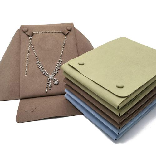 Microfiber PU Jewelry Packing Bag, Rectangle, portable & dustproof, more colors for choice, 220x165mm, Sold By PC