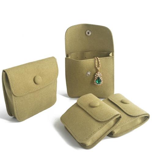 Microfiber PU Jewelry Pouches, portable & dustproof & different size for choice, more colors for choice, Sold By PC