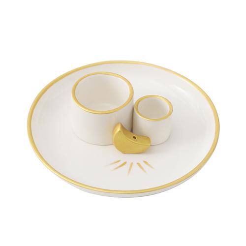 Porcelain Candle Holder, for home and office, Sold By PC