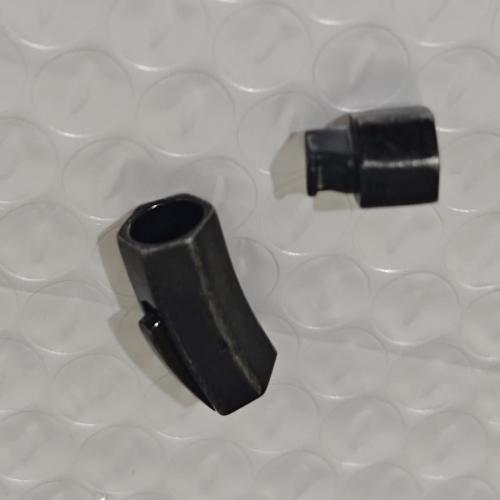 Fermoir baïonnette en acier inoxydable, Acier inoxydable 304, DIY, noir métalllique, 30.50x9mm, Vendu par PC