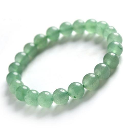 Aventurine bracelet, bijoux de mode, vert, 8mm, Vendu par PC
