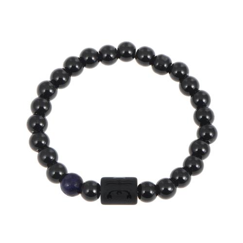 Acrylic Bracelet, 12 Signs of the Zodiac, Unisex & different styles for choice, Length:Approx 7 Inch, Sold By PC