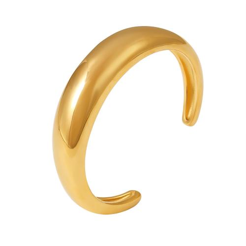Titanium Steel Cuff Bangle, plated, fashion jewelry & for woman, more colors for choice, Sold By PC