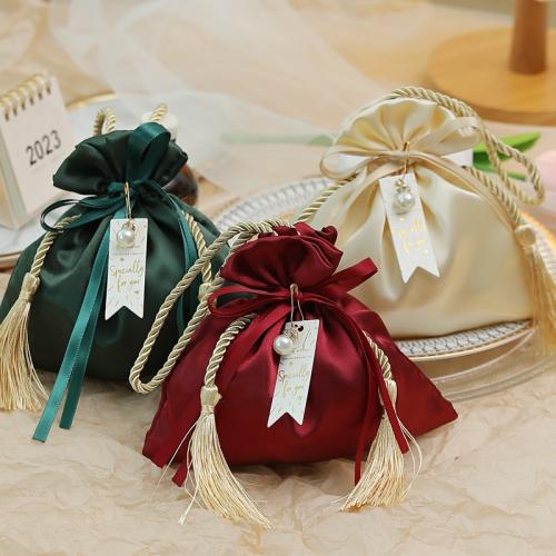 Cloth Drawstring Bag, wedding gift & different styles for choice, 10PCs/Lot, Sold By Lot