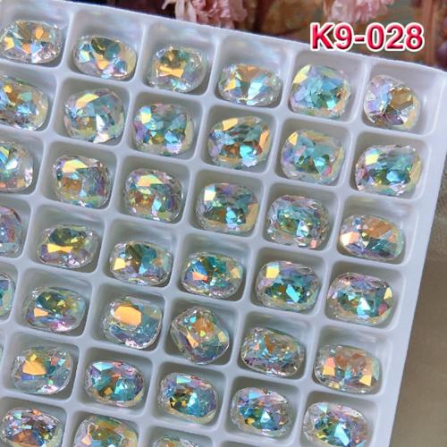 3D Nail Art Decoration, Crystal, DIY & different styles for choice & faceted, Crystal Clear, Sold By PC