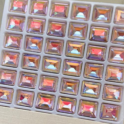 3D L'art des ongles Décoration, cristal, DIY & styles différents pour le choix & facettes, Lt rose, Vendu par PC