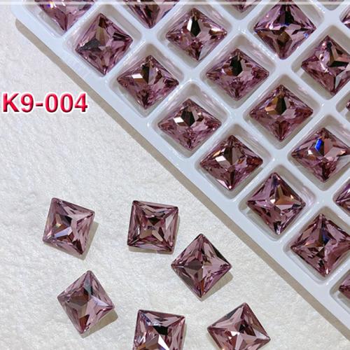 3D L'art des ongles Décoration, cristal, DIY & styles différents pour le choix & facettes, rose, Vendu par PC