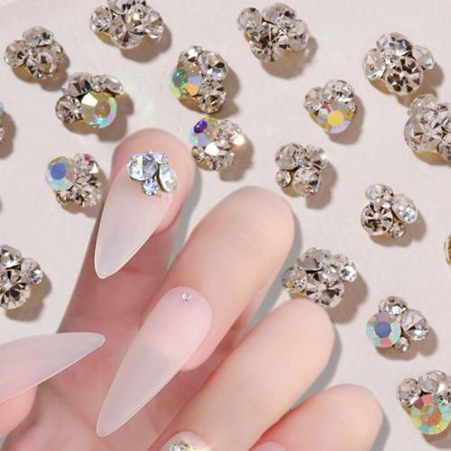3D Nail Art Decoration, Tibetan Style, with Rhinestone, DIY, more colors for choice, Sold By PC