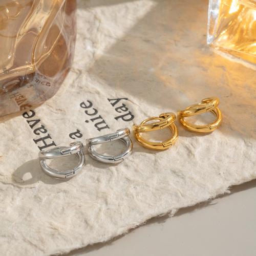 Stainless Steel Lever Back Earring, 304 Stainless Steel, gold color plated, fashion jewelry, more colors for choice, Sold By Pair