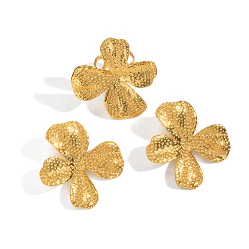 Fashion Stainless Steel Jewelry Sets, 304 Stainless Steel, gold color plated, fashion jewelry, golden, Sold By PC