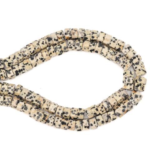 Dalmatian Beads, DIY, mixed colors, 3x6mm, Sold Per Approx 38 cm Strand