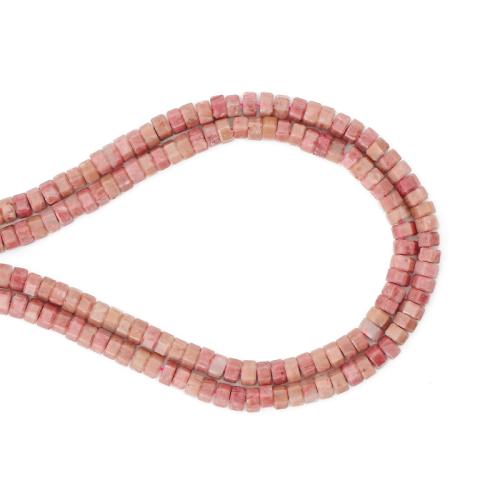 Perles rhodonites, rhodonite, DIY, couleurs mélangées, 5x8mm, Vendu par Environ 38 cm brin