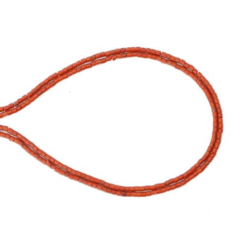 Red Jasper Beads, DIY, red, 2x2mm, Sold Per Approx 38 cm Strand