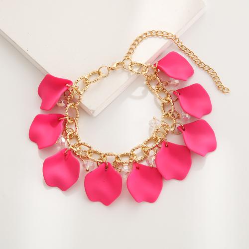 Acrylic Bracelets, Tibetan Style, with Acrylic, gold color plated, fashion jewelry, more colors for choice, Sold By PC