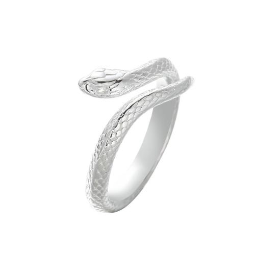 Brass Cuff Finger Ring, Snake, plated, Unisex & different styles for choice, US Ring Size:5.5-8.5, Sold By PC