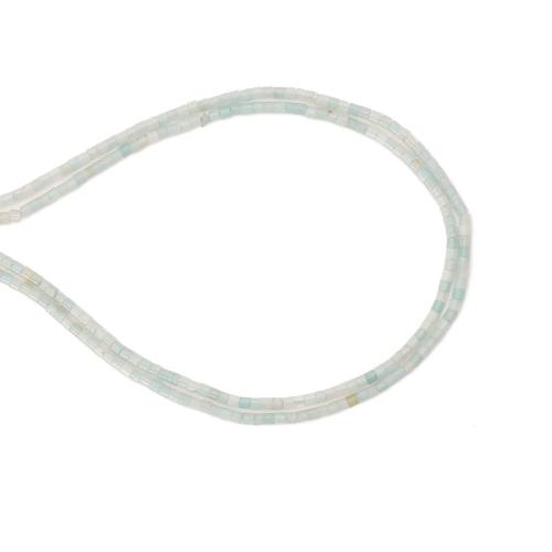 Amazonit Perlen, DIY, gemischte Farben, 2x2mm, verkauft per ca. 38 cm Strang