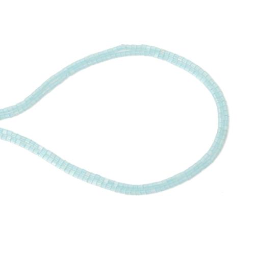 Cats Eye Jewelry Beads, Column, DIY, blue, 2x2mm, Sold Per Approx 38 cm Strand