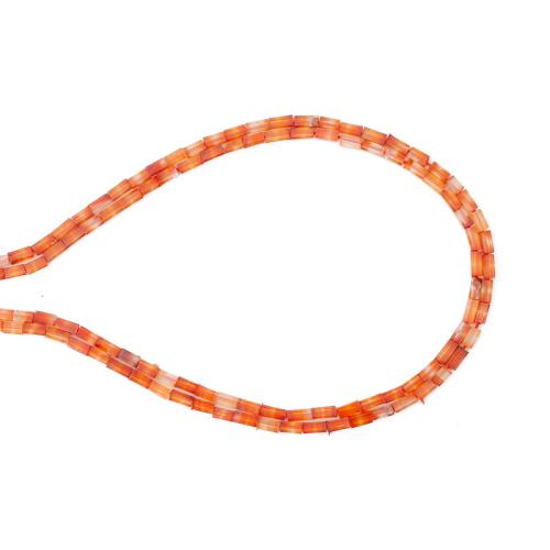 Natural Red Agate Beads, DIY, mixed colors, 2x4mm, Sold Per Approx 38 cm Strand