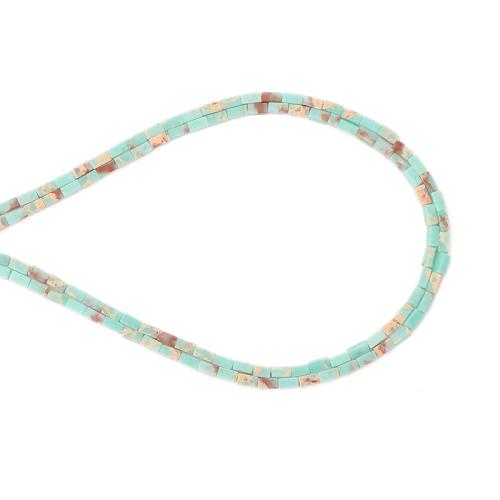 Gemstone Jewelry Beads, Natural Stone, DIY, mixed colors, 2x4mm, Sold Per Approx 38 cm Strand