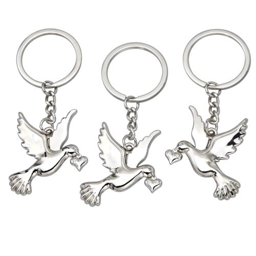 Bag Purse Charms Keyrings Keychains, Tibetan Style, gold color plated, fashion jewelry, silver color, Sold By PC