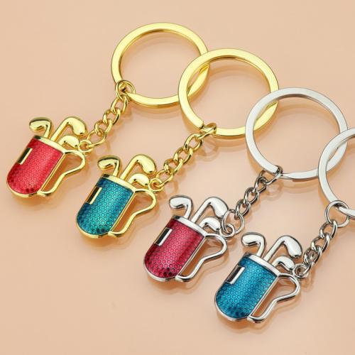 Bag Purse Charms Keyrings Keychains, Tibetan Style, gold color plated, fashion jewelry, more colors for choice, Sold By PC