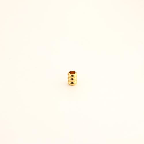 Brass Beads, DIY, golden, 4.50x4x4mm, Sold By PC