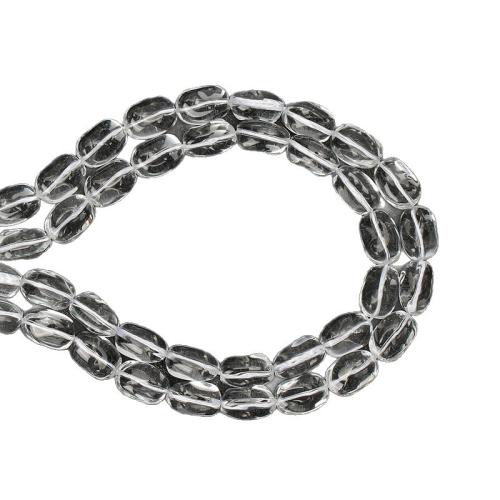 Crystal Beads, DIY, clear, 2x2mm, Sold Per 38 cm Strand