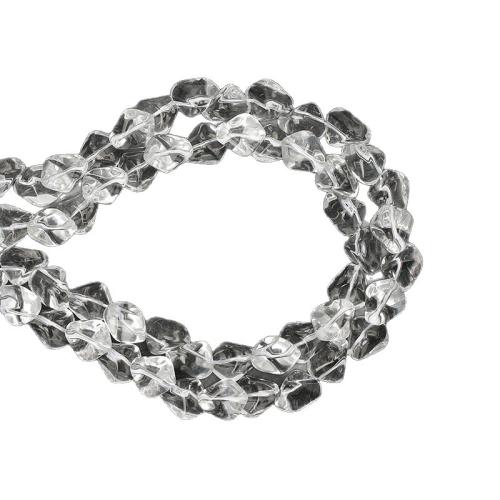 Crystal Beads, DIY, clear, 12x15mm, Sold Per 38 cm Strand