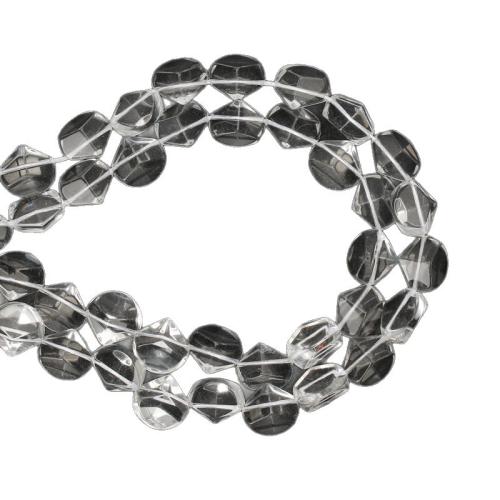 Teardrop Crystal Beads, DIY, clear, 15x16mm, Sold Per 38 cm Strand
