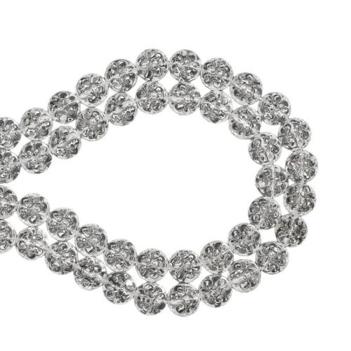 Crystal Beads, DIY, clear, 13mm, Sold Per 38 cm Strand
