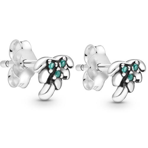 Zinklegierung Ohrstecker, plattiert, verschiedene Stile für Wahl & für Frau & mit Strass, 10mm, verkauft von Paar