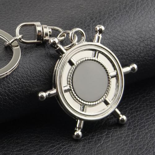 Bag Purse Charms Keyrings Keychains, Tibetan Style, gold color plated, DIY, silver color, 45x100mm, Sold By PC