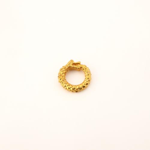 Brass Linking Ring, DIY, golden, 7x7x3mm, Sold By PC