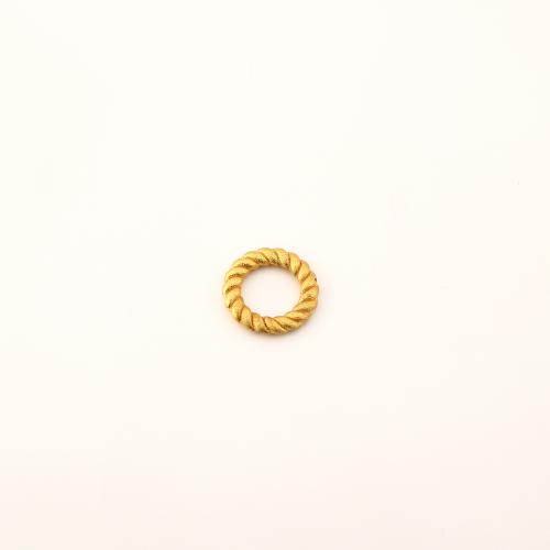 Messing Verbindungsring, DIY, goldfarben, 9.50x9.50x1.50mm, verkauft von PC