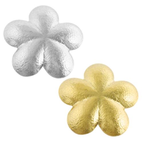 Stainless Steel Flower Pendant, 304 Stainless Steel, plated, DIY, more colors for choice, 10PCs/Bag, Sold By Bag