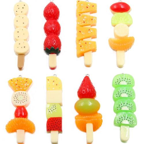 Resin Pendant, with Plastic & 304 Stainless Steel, DIY, more colors for choice, 100PCs/Bag, Sold By Bag