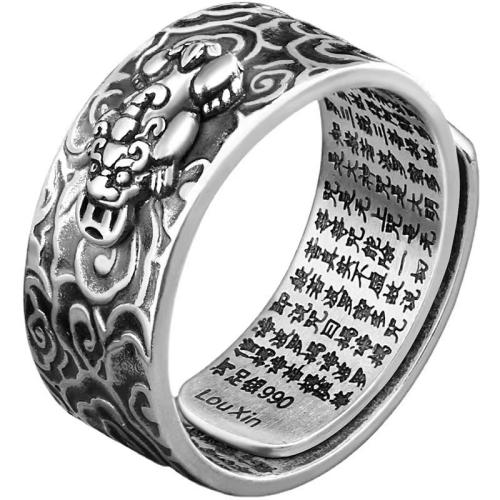 alliage de zinc Cuff Bague, Placage, styles différents pour le choix & pour homme, Taille:7-10, Vendu par PC