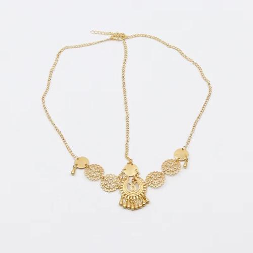 Tibetan Style Head Chain, plated, vintage & for woman & hollow, more colors for choice, Length:Approx 55 cm, Sold By PC