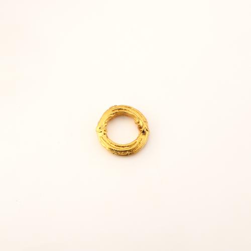 Brass Linking Ring, DIY, golden, 11.50x2x2mm, Sold By PC