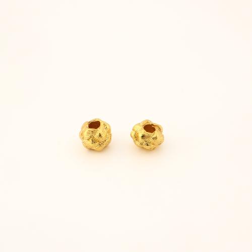 Brass Beads, DIY, golden, 5.50x6.50x6.50mm, Sold By PC