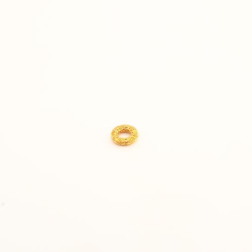 Brass Linking Ring, DIY, golden, 6x6x1mm, Sold By PC