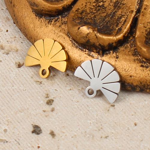 Stainless Steel Pendants, 304 Stainless Steel, Leaf, plated, DIY, more colors for choice, 10.16x0.90x8.19mm, Sold By PC